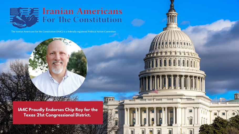 IA4C Proudly Endorses Chip Roy for the Texas 21st Congressional District.